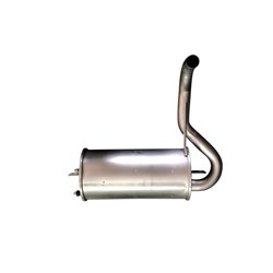 Muffler c/w Tail Pipe