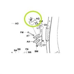 LPG Cylinder Latch Spring - suits # 712328