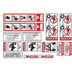 Safety Decal Kit