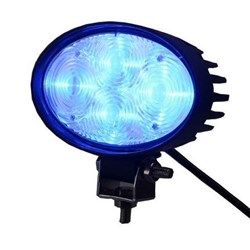Blue Spot LED Safety Light (10-80 Volt - 12W)