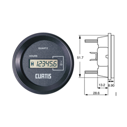 Hour Meter - Digital 12 - 48VDC
