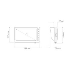 AI Pedestrian 2 Camera Detector Warning System (12-24VDC)
