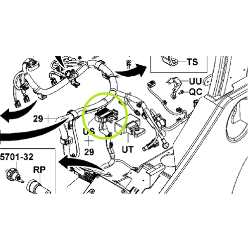 Fusible Block Assembly (4Y,1DZ,1FS)